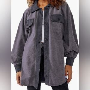 Free People shirt jacket, size medium
